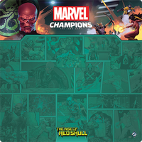 Marvel Champions: The Card Game – Red Skull 1-4 Player Game Mat