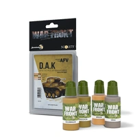 Scale 75 - Warfront - D.A.K. Colors For Afv  Paint Set