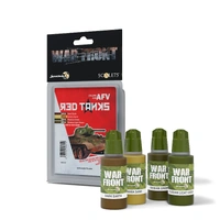 Scale 75 - Warfront - Red Tanks  Paint Set