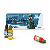 Scale 75 - Warfront - Ribbons; Medals And Rewards Paint Set