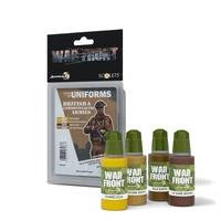 Scale 75 - Warfront - British & Commonwealth Armies  Paint Set