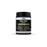 Vallejo - Diorama Effects - Black Thick Mud 200ml