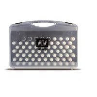 Vallejo Model Colour - set 72 Basic colours + Brushes Plastic Case Set Old Formulation