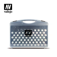 Vallejo Model Colour - Plastic Case 72 Combinations + Brushes Old Formulation