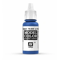 Vallejo Model Colour - Ultramarine 17 ml Old Formulation
