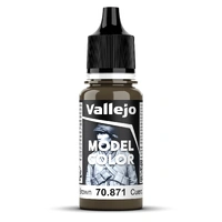 Vallejo Model Colour - Leather Brown 17 ml Old Formulation
