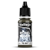 Vallejo Model Colour - USA Olive Drab 17 ml Old Formulation