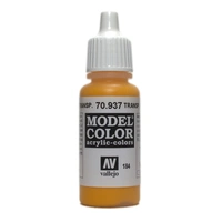 Vallejo Model Colour - Transparent Yellow 17 ml Old Formulation