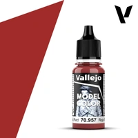 Vallejo Model Colour - Flat Red 17 ml Old Formulation
