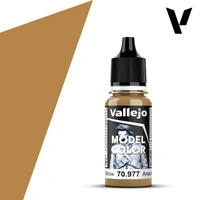 Vallejo Model Colour - Desert Yellow 17 ml Old Formulation