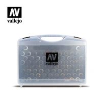 Vallejo - Model Air - 72 Basic colours set + Brushes Plastic Case