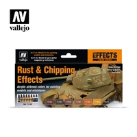 Vallejo - Model Air - Effects 8 Colour Set Rust & Chipping Effects 17ml