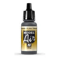 Vallejo - Model Air - Tyre Black 17 ml