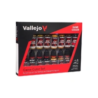 Vallejo - Game Colour - Leather & Metal 16 Colour Set