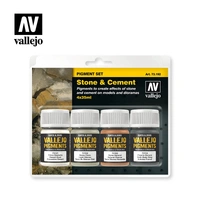 Vallejo - Pigments - Set Stone & Cement 35ml