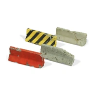 Vallejo - Scenic Accessories - Damaged Concrete Barriers