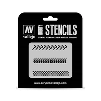 Vallejo - Stencils - Texture Effects - Tyre Markings