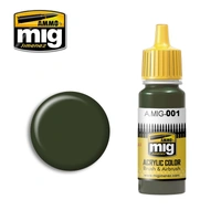 Ammo by MIG - Acrylic Color - Ral 6003 Olivgrün Opt. 1 17ml
