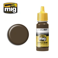 Ammo by MIG - Acrylic Color - Ral 7017 Dunkelbraun 17ml