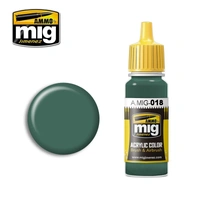 Ammo by MIG - Acrylic Color - Waffen Ss – Polizei Grün 17ml
