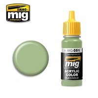 Ammo by MIG - Acrylic Color - Medium Light Green 17ml