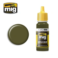 Ammo by MIG - Acrylic Color - Idf Green 17ml