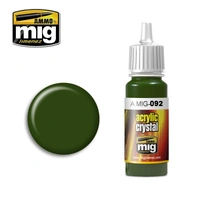 Ammo by MIG - Acrylic Color - Crystal - Green 17ml