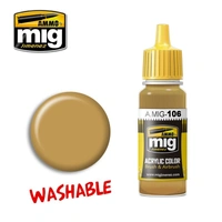 Ammo by MIG - Acrylic Color - Washable - Sand (Ral 8020)  17ml
