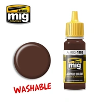 Ammo by MIG - Acrylic Color - Washable - Mud 17ml
