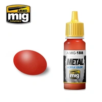 Ammo by MIG - Acrylic Color - Metallic - Red 17ml