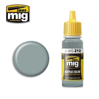 Ammo by MIG - Acrylic Color - Fs-26373 Silver Grey 17ml