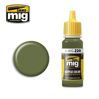 Ammo by MIG - Acrylic Color - Fs-34151 Zinc Chromate Green (Interior Green) 17ml