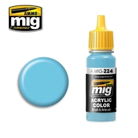 Ammo by MIG - Acrylic Color - Fs-35250 Sky Line Blue A Ii  17ml