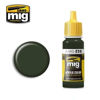 Ammo by MIG - Acrylic Color - Rlm 70 Schwartzgrün 17ml