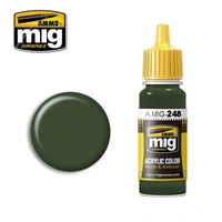 Ammo by MIG - Acrylic Color - Rlm 80 Olivgrün 17ml
