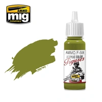 Ammo by MIG -  Figures Paints - Yellow Green 17ml