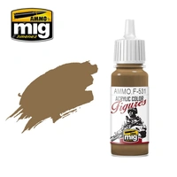 Ammo by MIG -  Figures Paints - Light Brown 17ml