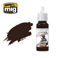 Ammo by MIG -  Figures Paints - Dark Brown 17ml
