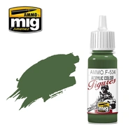 Ammo by MIG -  Figures Paints - Olive Green 17ml