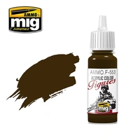 Ammo by MIG -  Figures Paints - Burnt Brown Red 17ml
