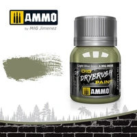Ammo by MIG -  Drybrush - Light Olive Green
