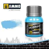Ammo by MIG -  Drybrush - Medium Blue