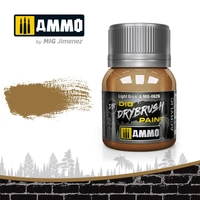 Ammo by MIG -  Drybrush - Gun Metal