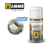 Ammo by MIG -  Acrylic Washes - Ochre Wash 15ml