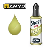 Ammo by MIG - Matt Shader - Light Olive Draw 10ml