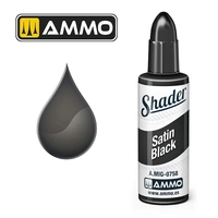 Ammo by MIG - Matt Shader - Satin Black 10ml