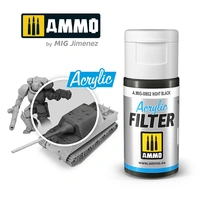 Ammo by MIG -  Acrylic Filter - Night Black