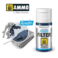 Ammo by MIG -  Acrylic Filter - Dark Blue