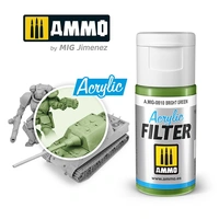 Ammo by MIG -  Acrylic Filter - Bright Green