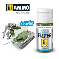 Ammo by MIG -  Acrylic Filter - Military Green